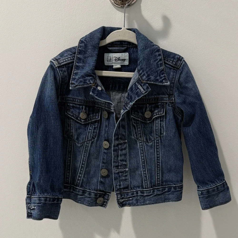 Gap x Disney Denim Kids Mickey Jacket